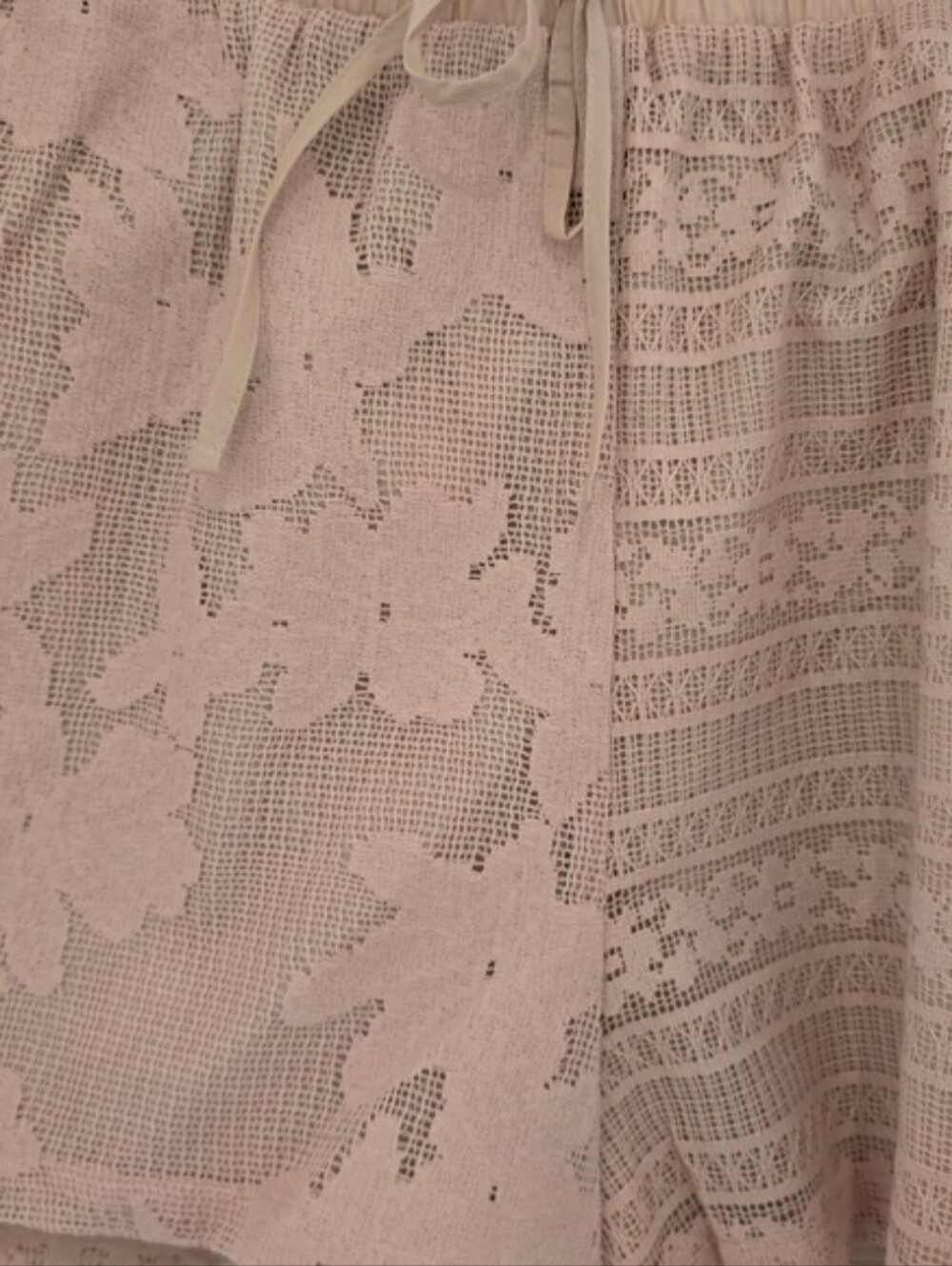 And Now This NWT Lace Bralette & Drawstring Shorts 2-Piece Set XL Blush Pink - Picture 5 of 8